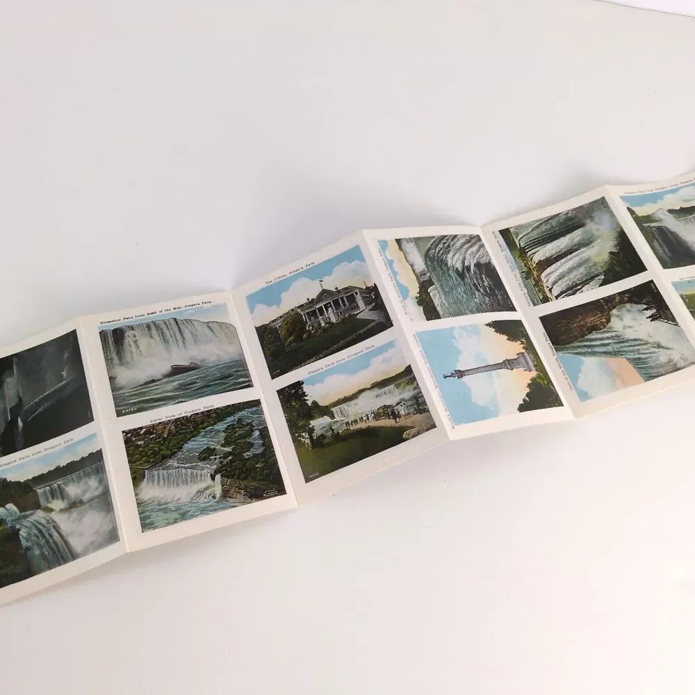 Souvenir Folder of Niagara Falls 1920s Fold-Out Postcards Horseshoe Rock‎ Ages+
